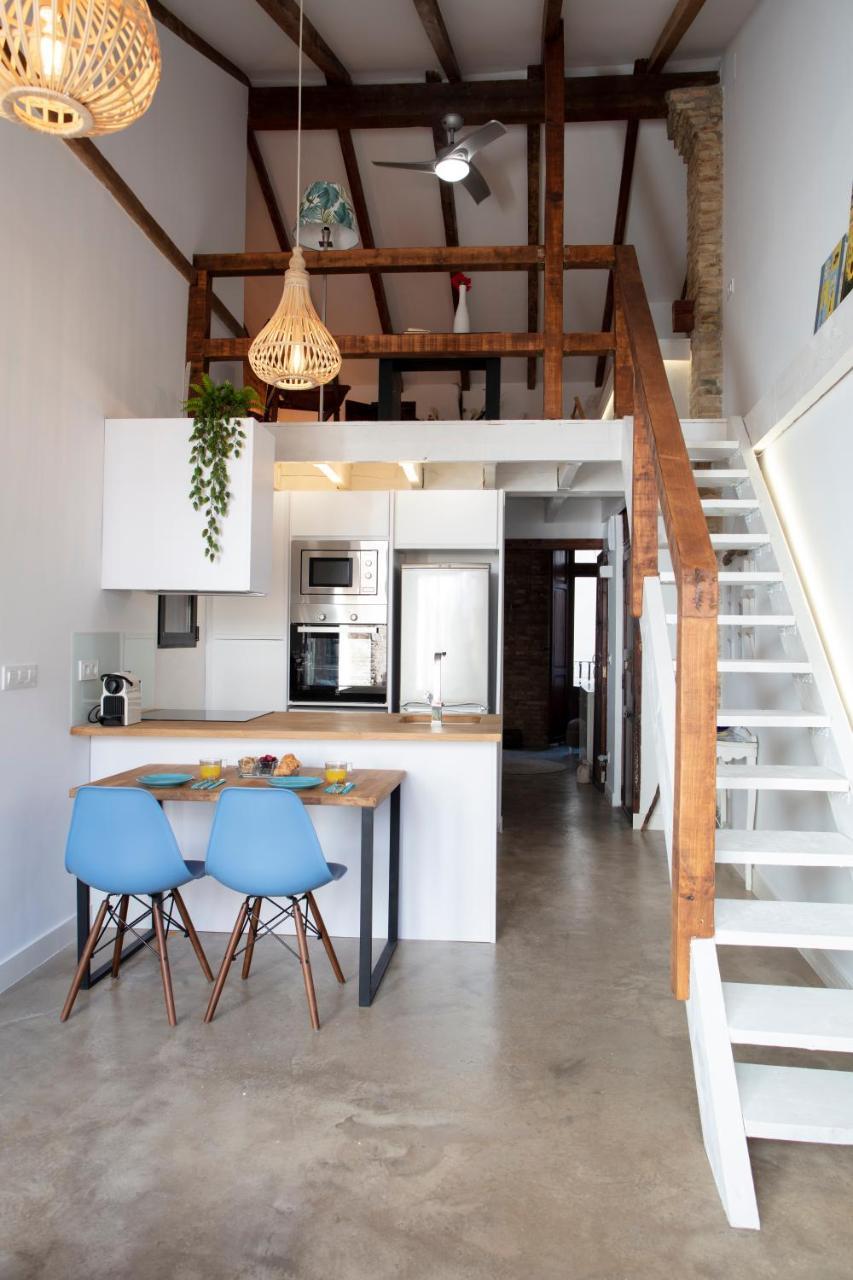 Florit Flats - Charming Apartment With Interior Terrace In Cabanyal Near The Beach Walencja Zewnętrze zdjęcie