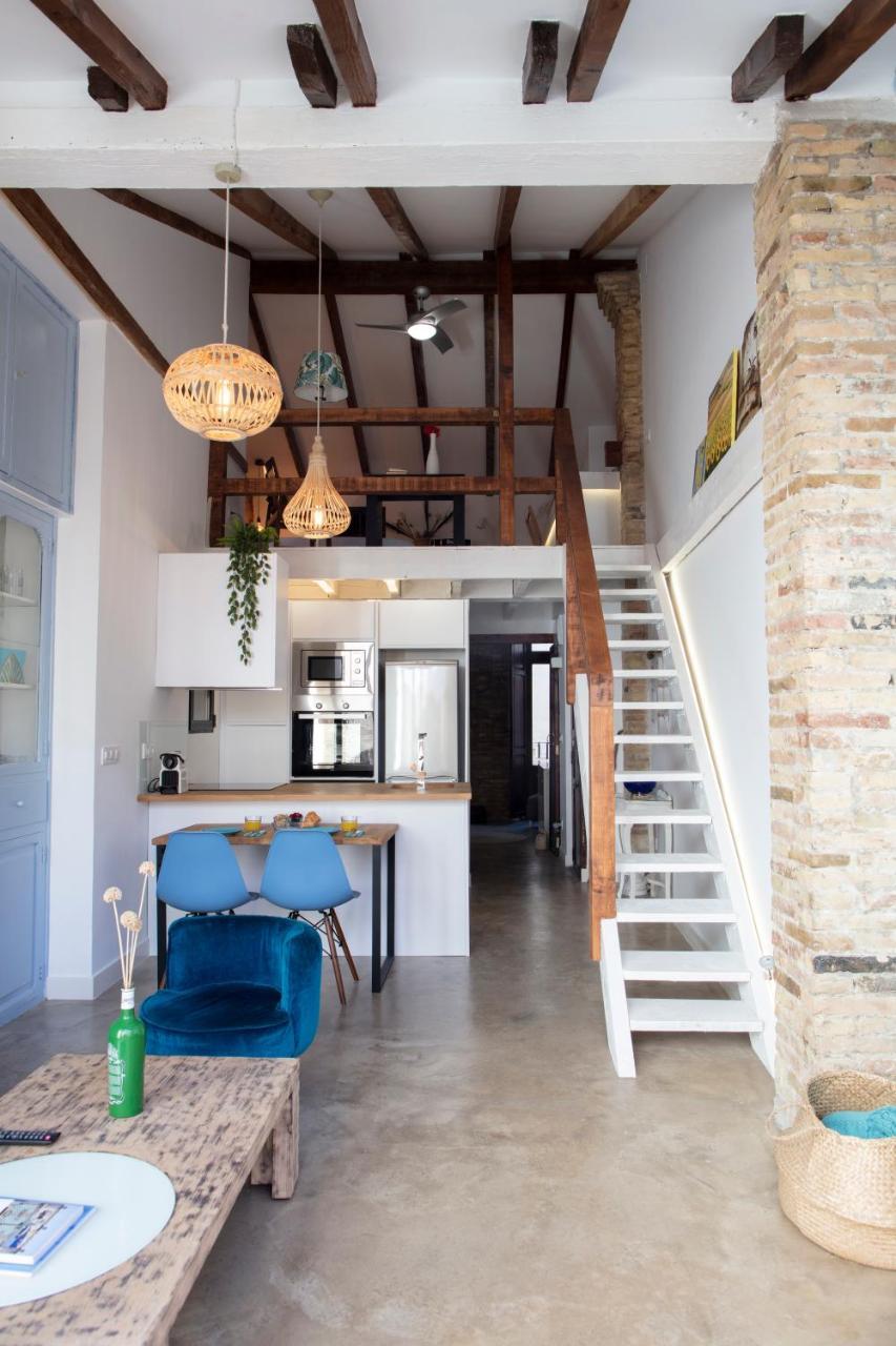 Florit Flats - Charming Apartment With Interior Terrace In Cabanyal Near The Beach Walencja Zewnętrze zdjęcie