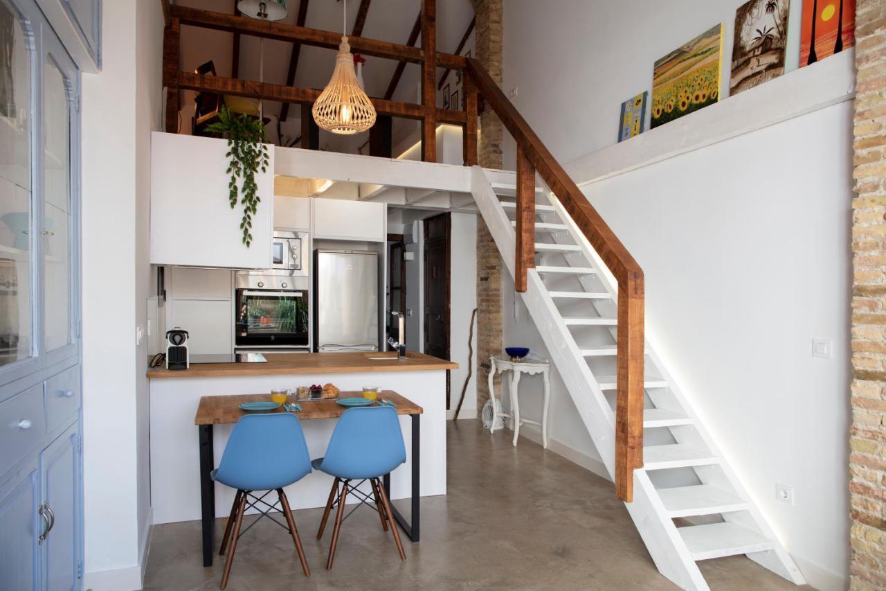 Florit Flats - Charming Apartment With Interior Terrace In Cabanyal Near The Beach Walencja Zewnętrze zdjęcie