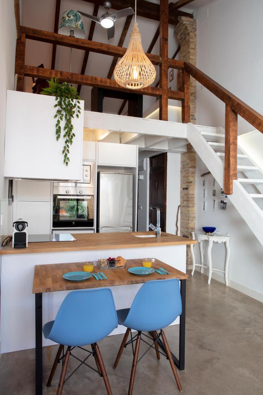 Florit Flats - Charming Apartment With Interior Terrace In Cabanyal Near The Beach Walencja Zewnętrze zdjęcie